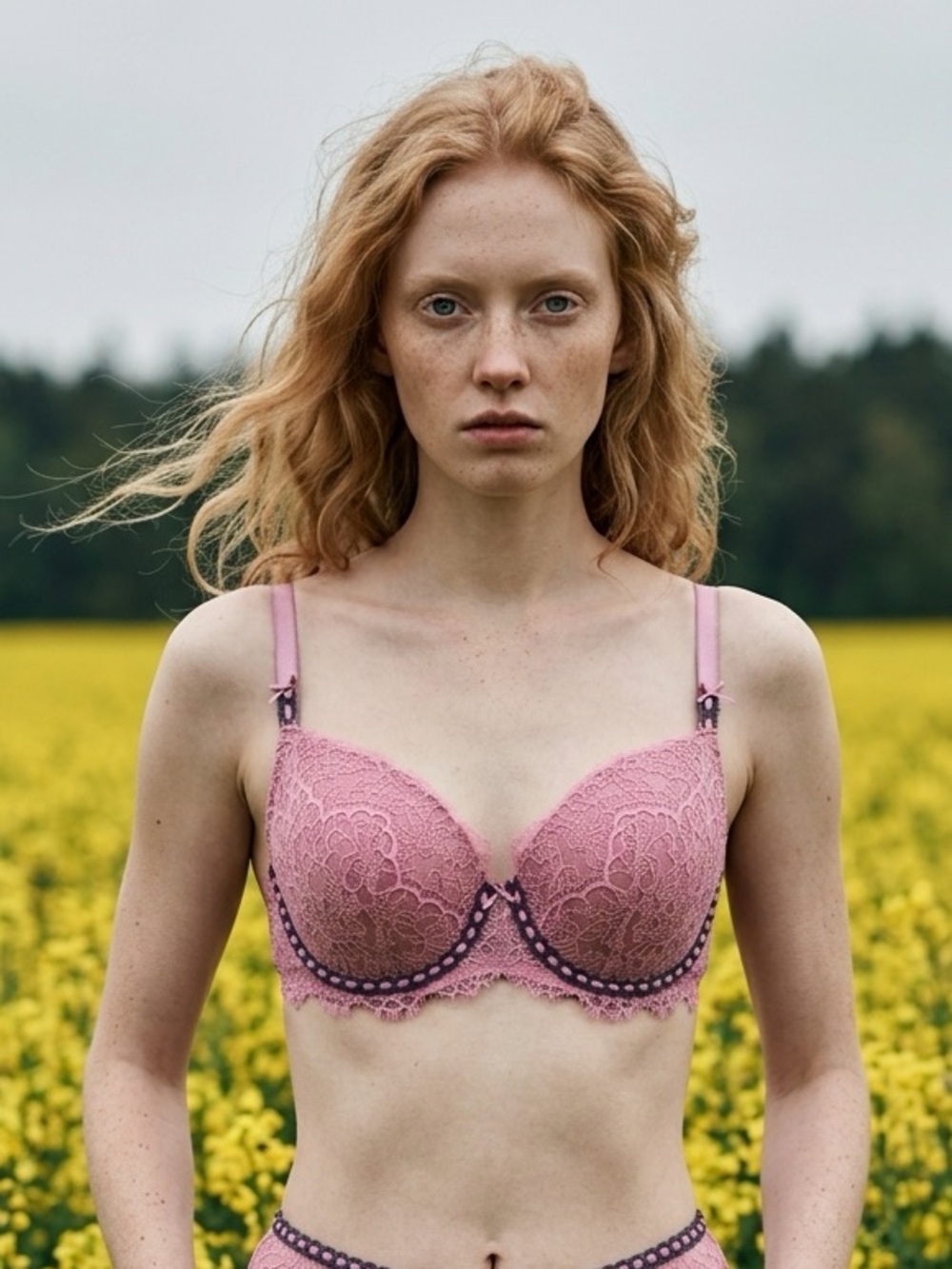 Victoria’s Secret Dream Angels Lined Demi Ribbon Slot Bra Pink/Purple 36D